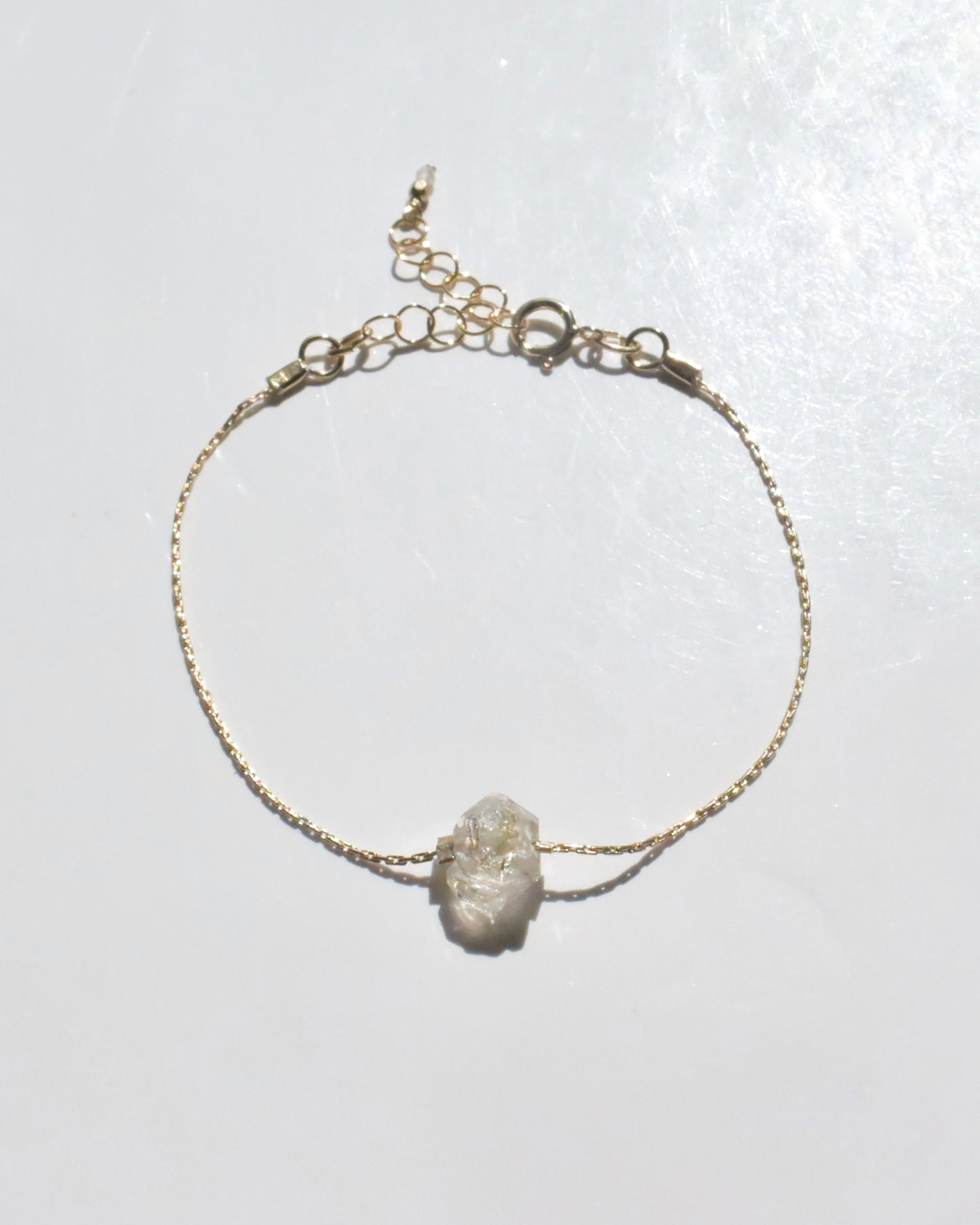 14KGF〈One point bracelet〉 Oil in quartz