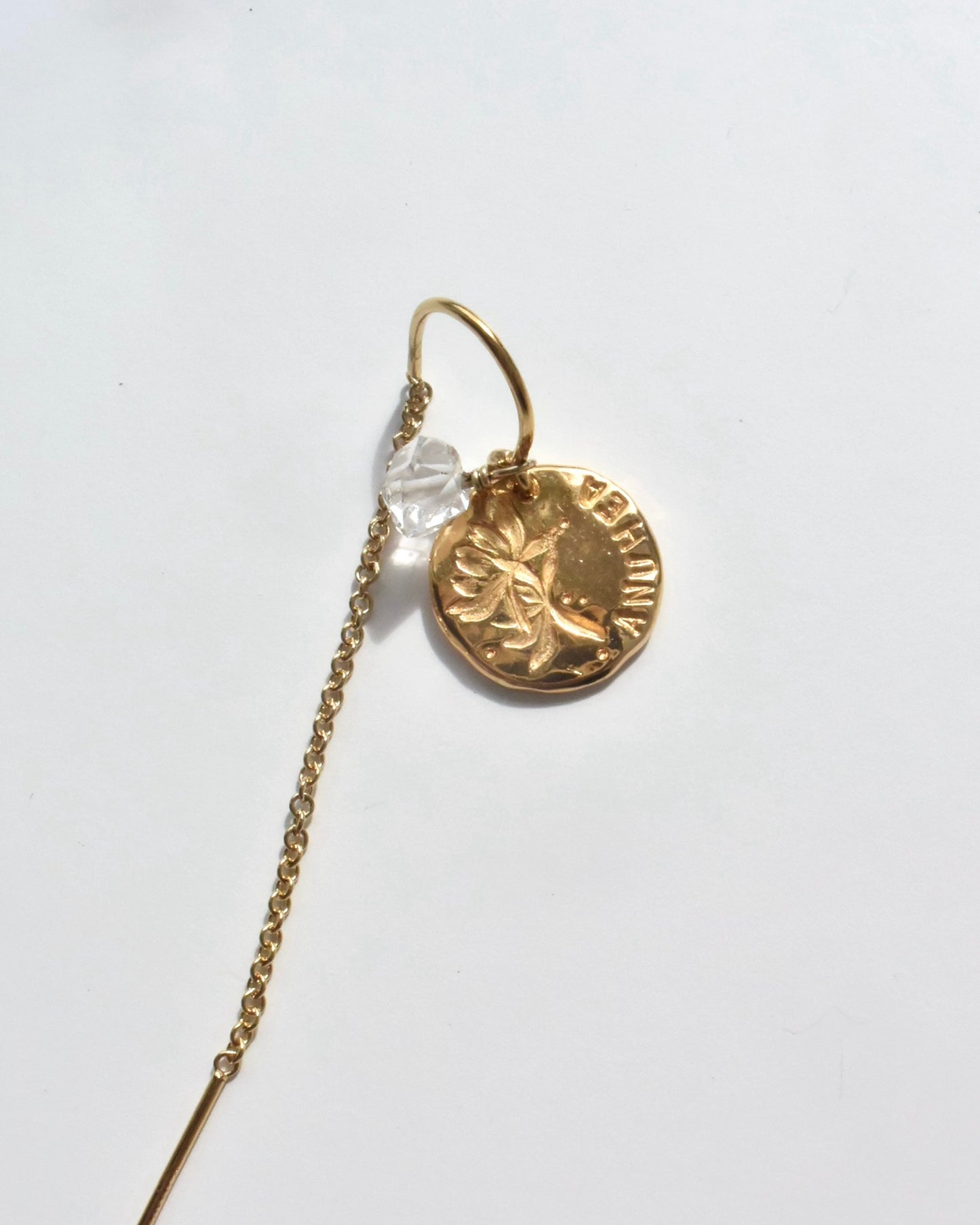 〈Flower lei coin〉Earrings-ANUHEA-
