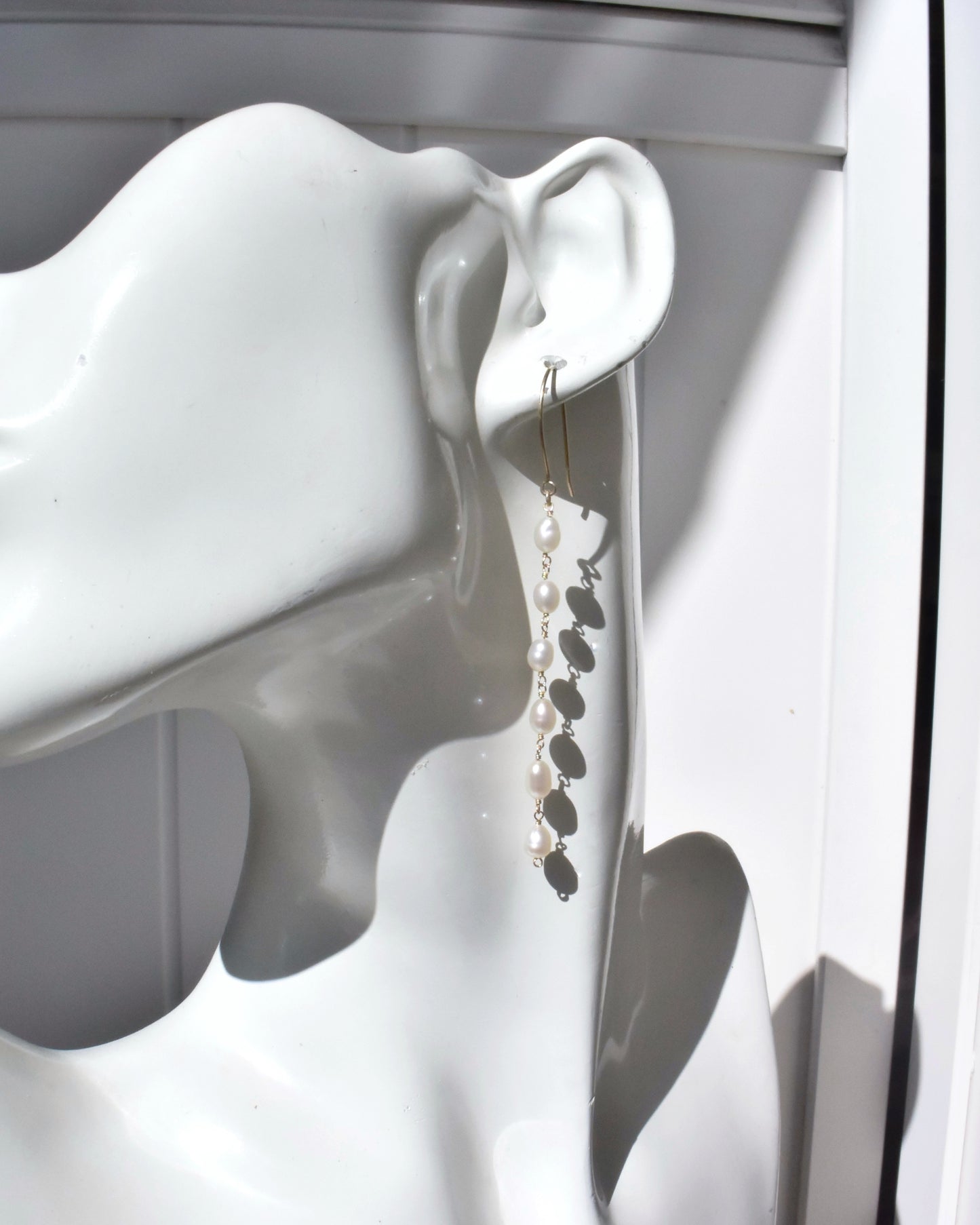 14KGF〈Fresh water pearl〉Long