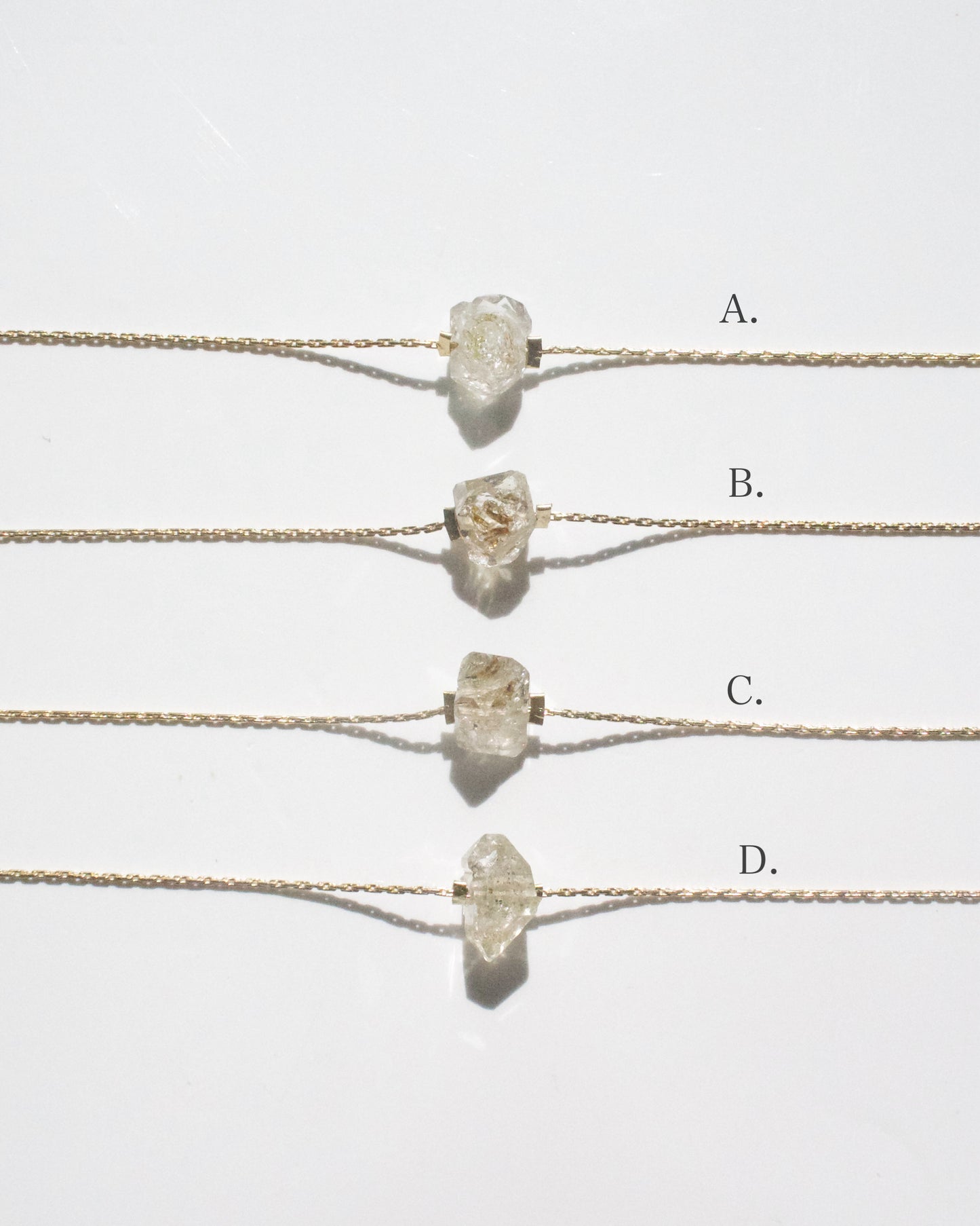 14KGF〈One point bracelet〉 Oil in quartz