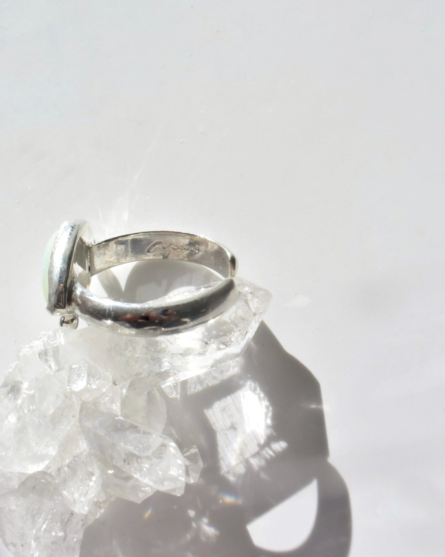 Silver Ring -Opal-