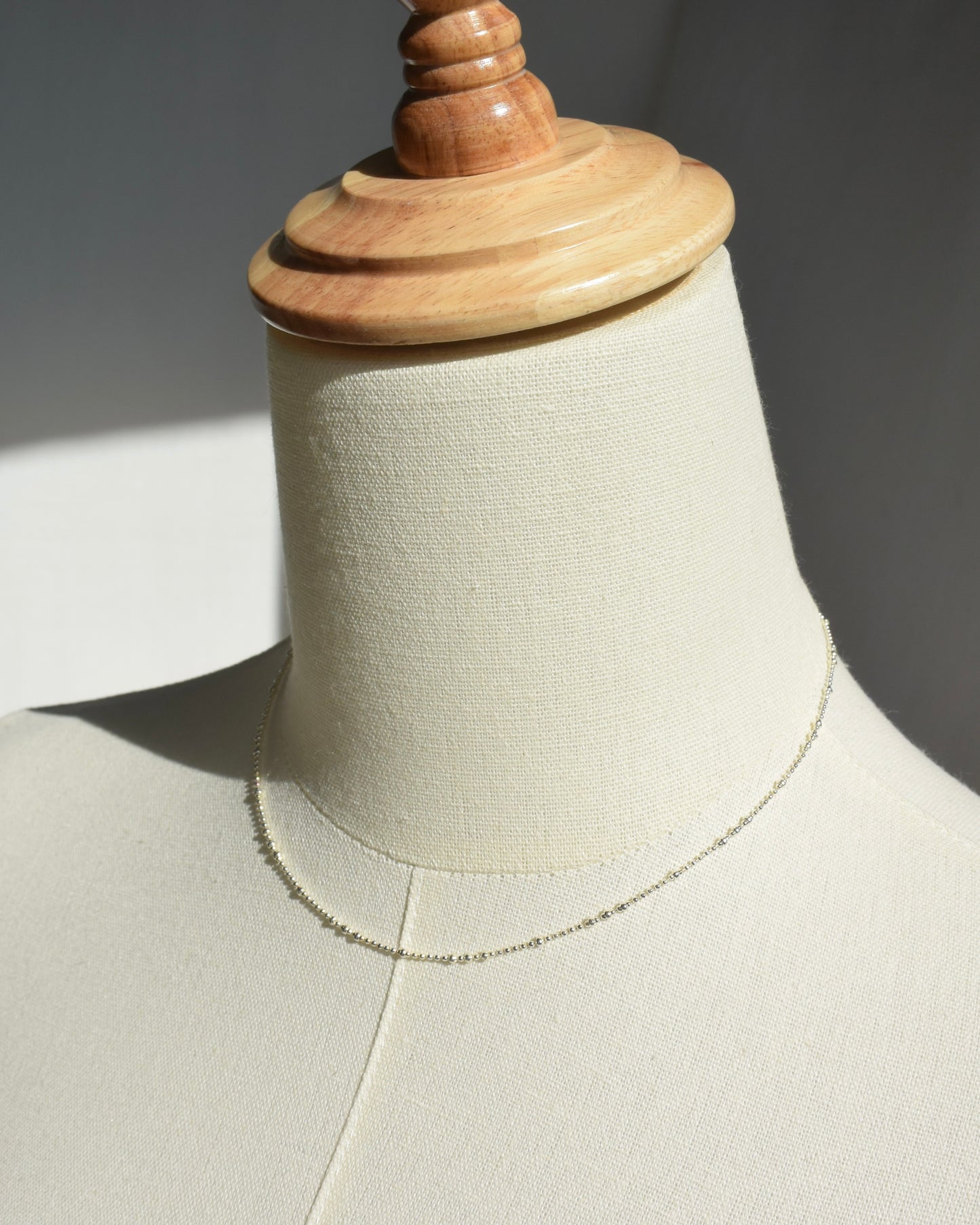 〈Silver Necklace 〉 Star dust