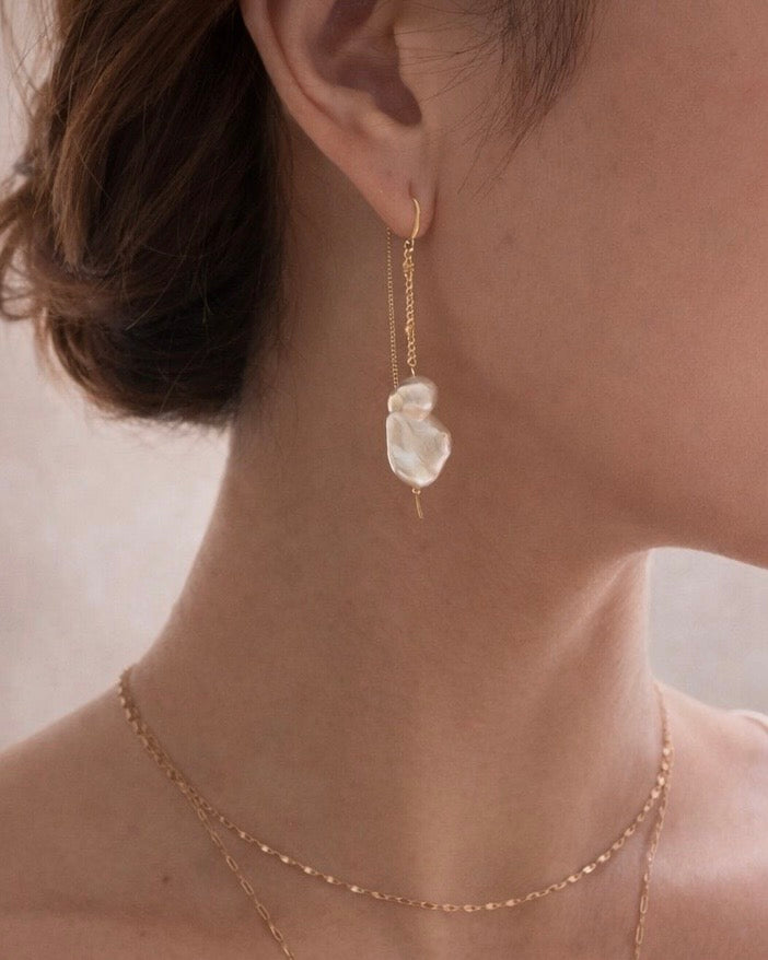 14KGF〈Fresh water pearl〉