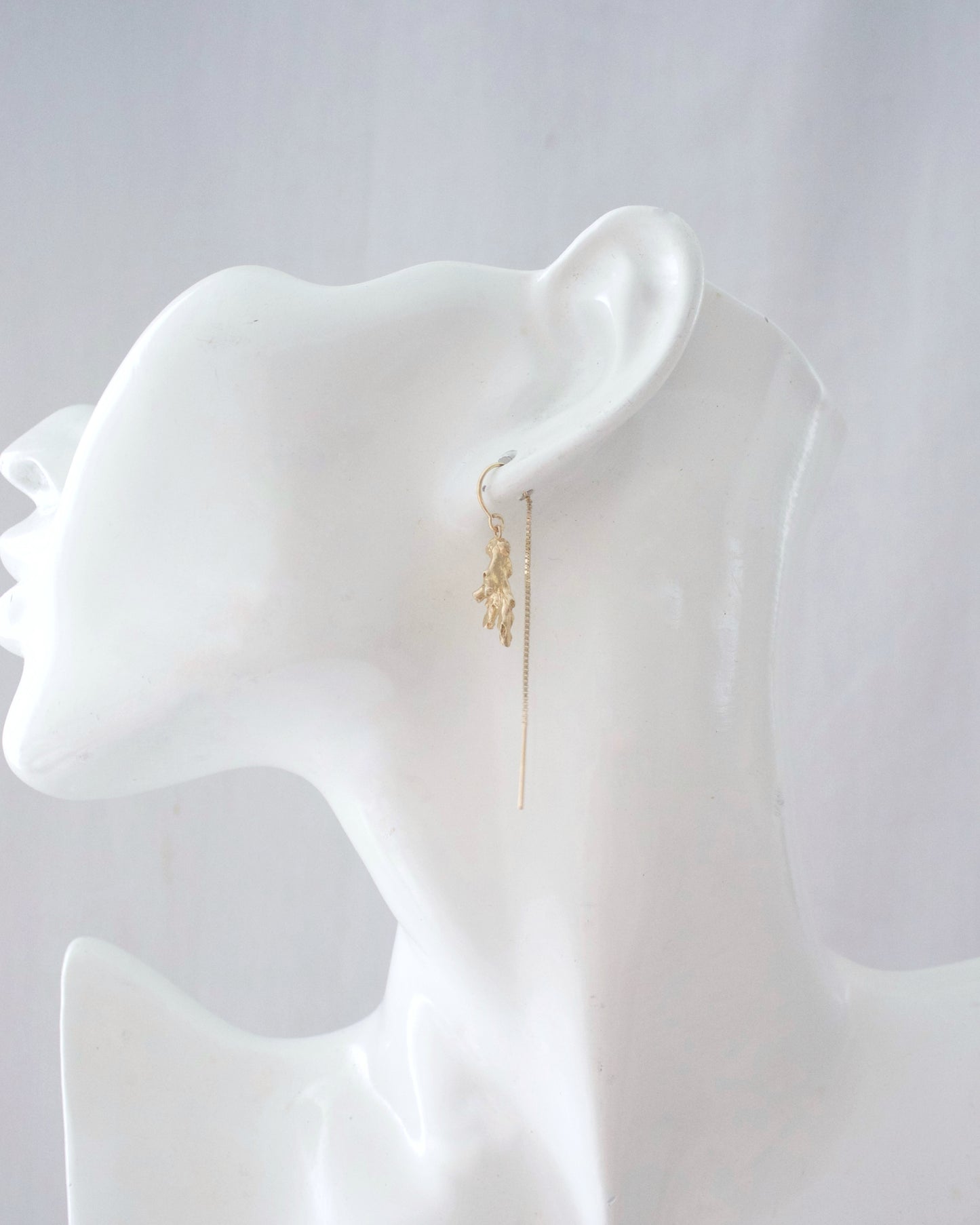 K18pt&14KGF〈Cast of real ocean〉Coral