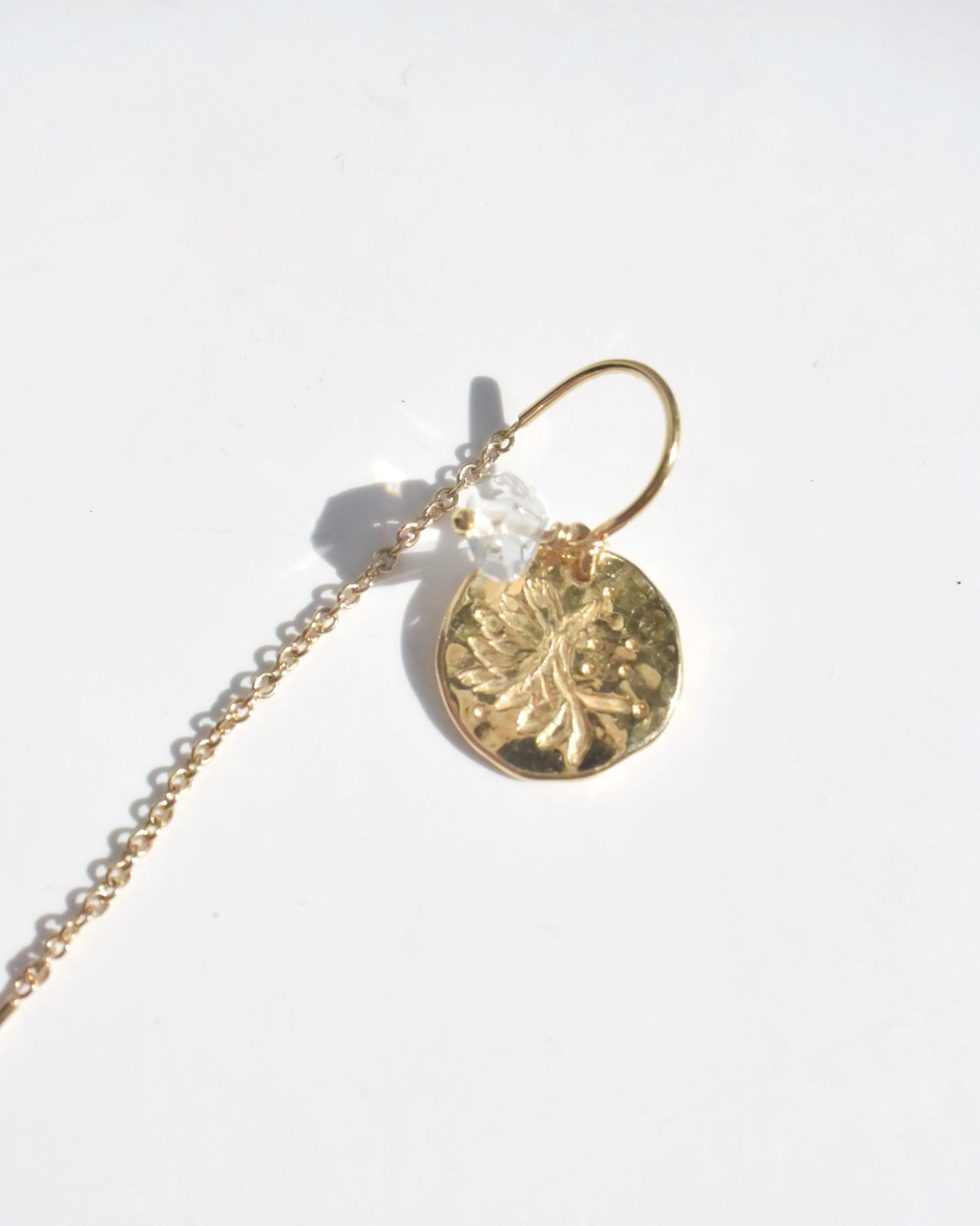 〈Flower lei coin〉Earrings