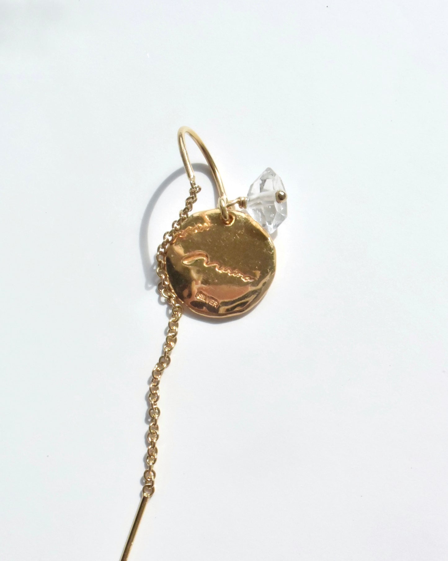 〈Flower lei coin〉Earrings-ANUHEA-
