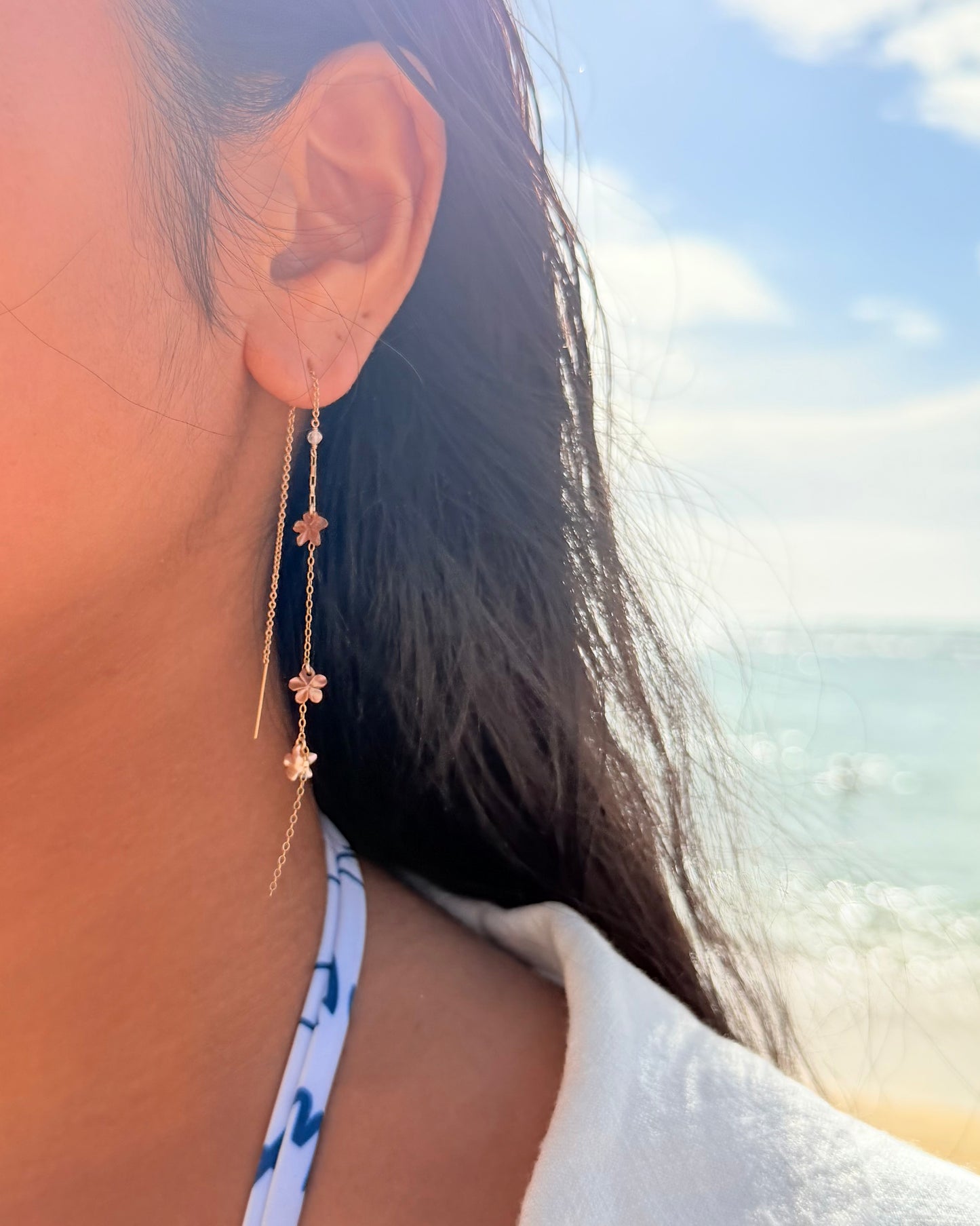 14KGF〈From Hawai'i-Plumeria〉Black