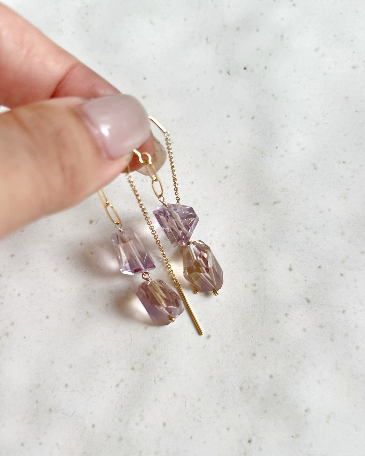 14KGF〈Ametrine〉Earrings