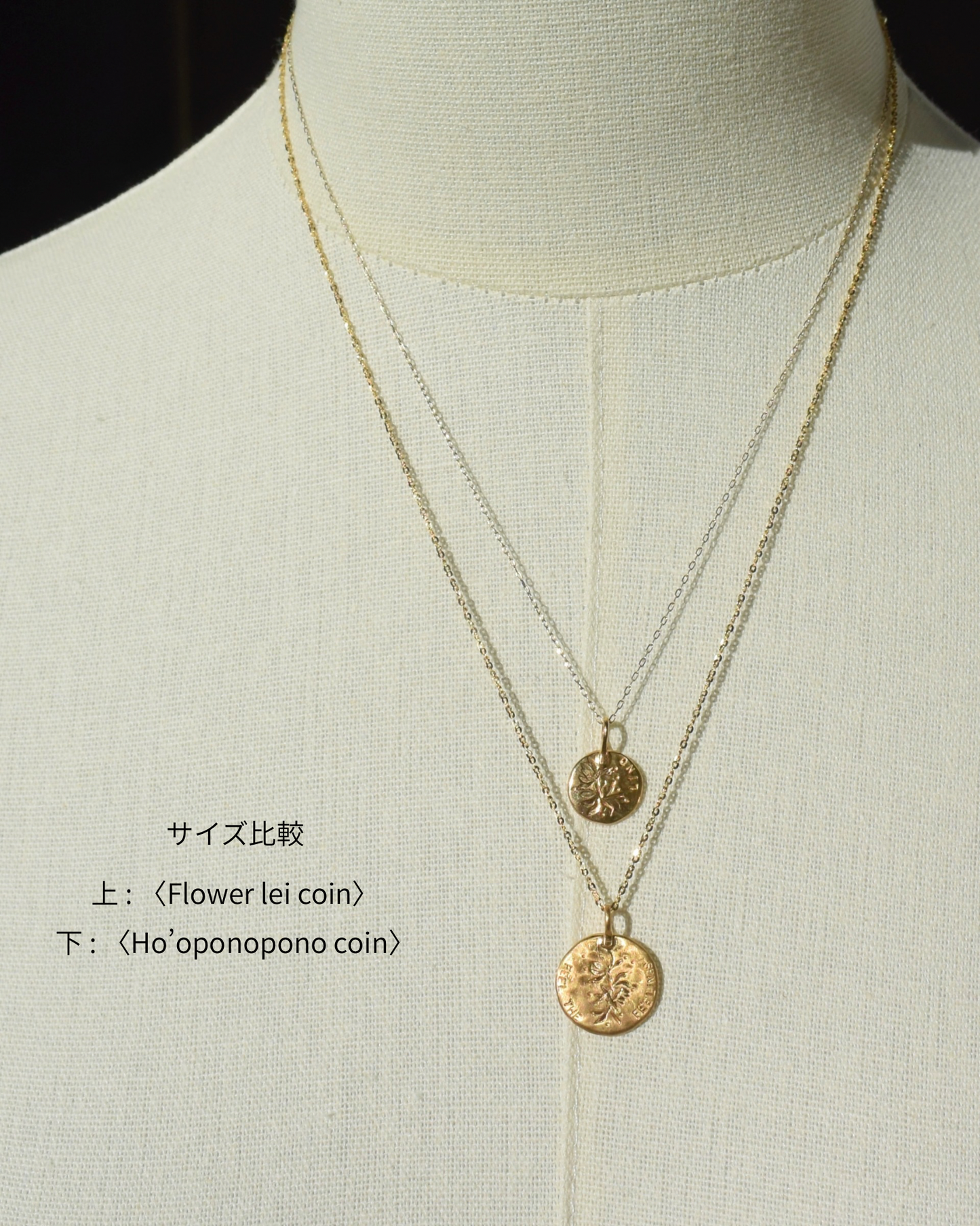 〈Inspired by Hoʻoponopono coin〉Charm&Necklace
