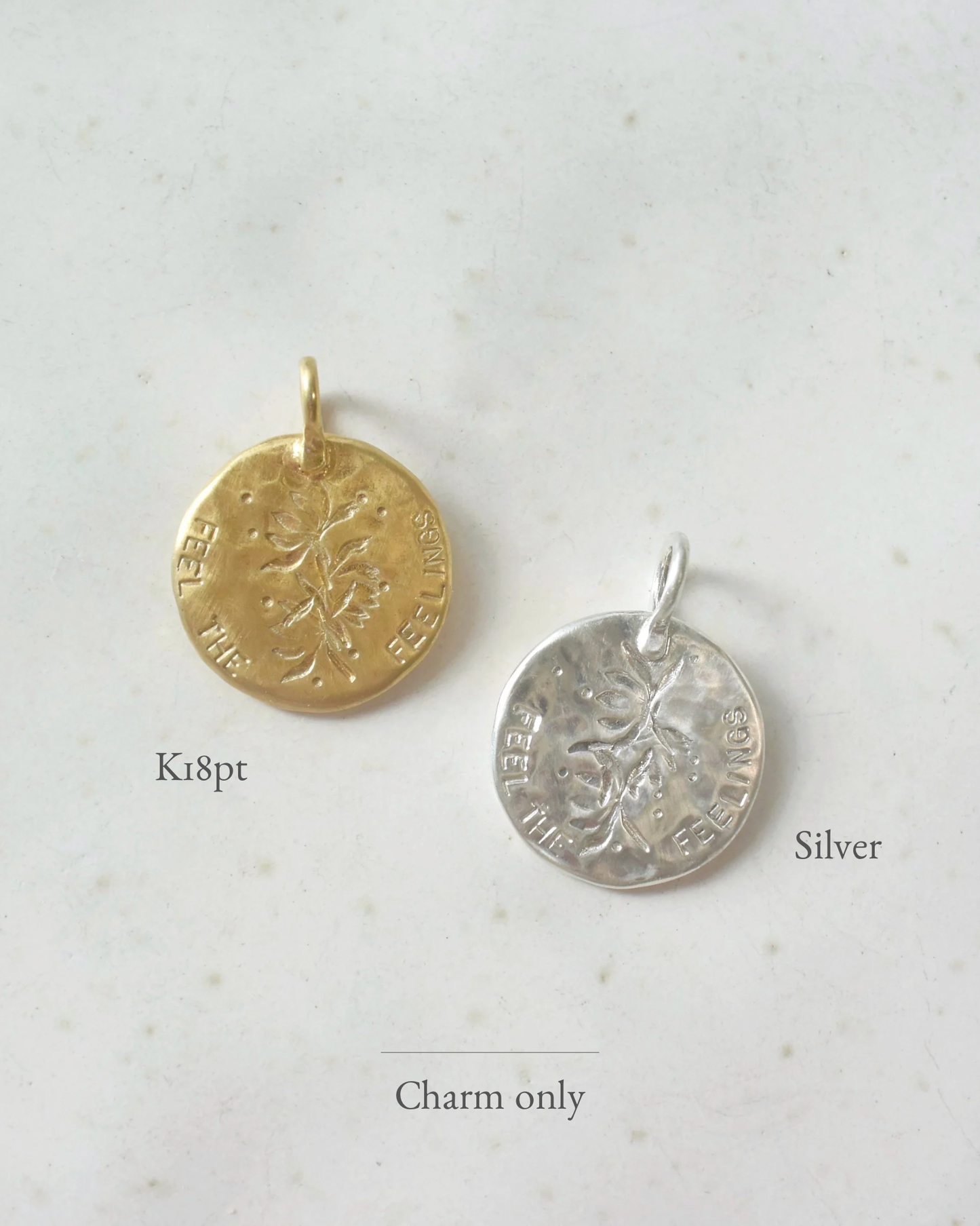 〈Inspired by Hoʻoponopono coin〉Charm&Necklace