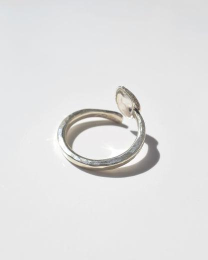 〈Cast of real ocean〉Ring -Silver-