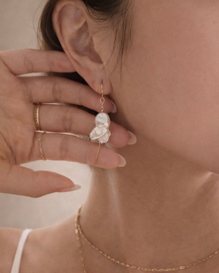 14KGF〈Fresh water pearl〉Type2