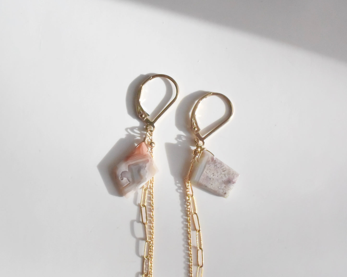 14KGF〈Agate〉Earrings