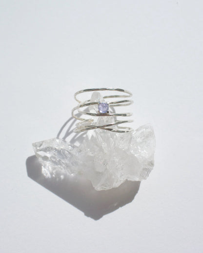 〈Spinning bubbles〉by good intuition -Tanzanite-