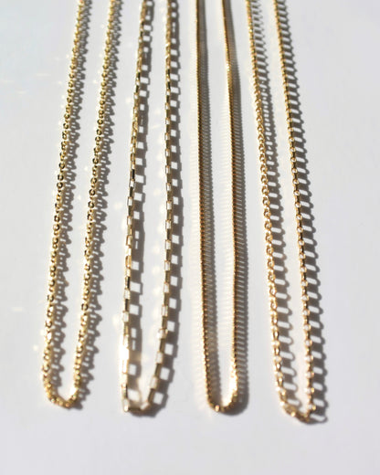 14KGF〈Chain necklace〉