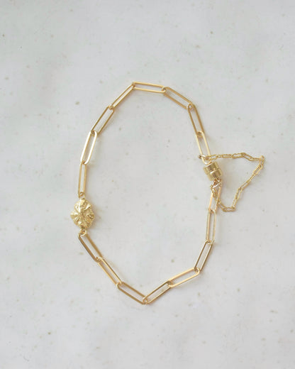 K18pt&14KGF〈Cast of real ocean〉Bracelet-C-