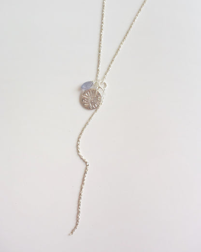 ［即納］Silver〈Flower lei coin necklace〉