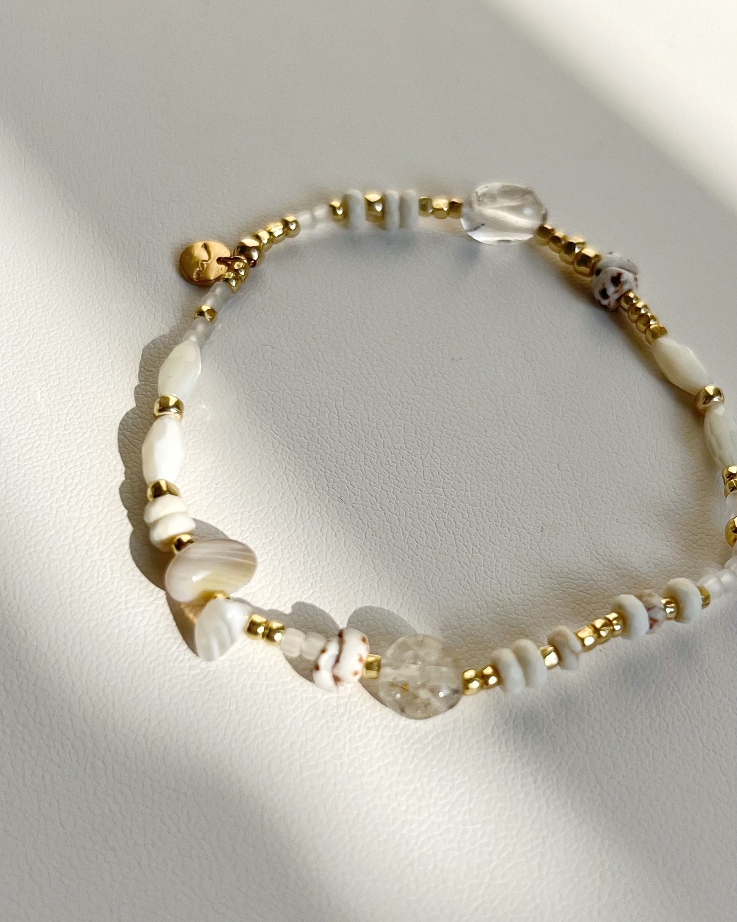 〈Rubber  bracelet〉Rutile quartz