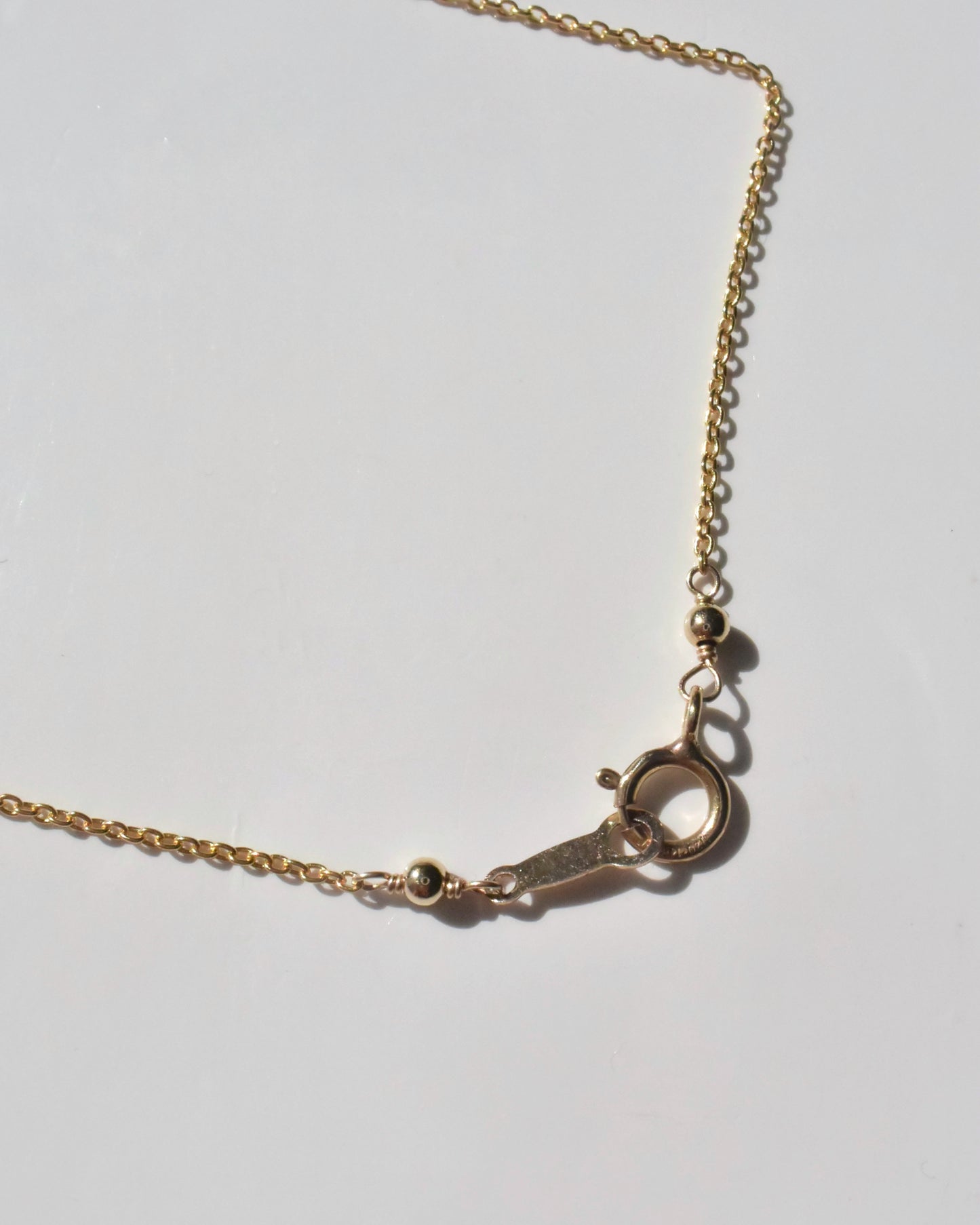 14KGF〈 Oil in quartz〉Necklace