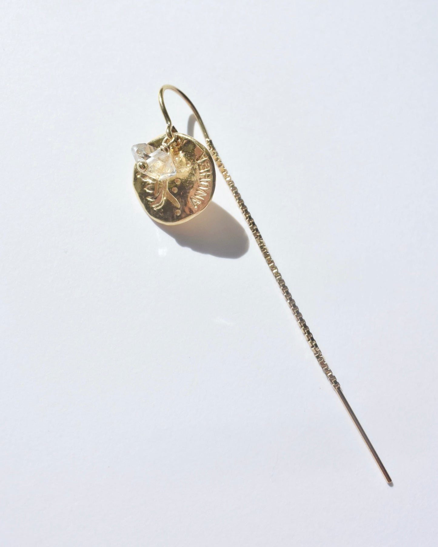 〈Flower lei coin〉Earrings