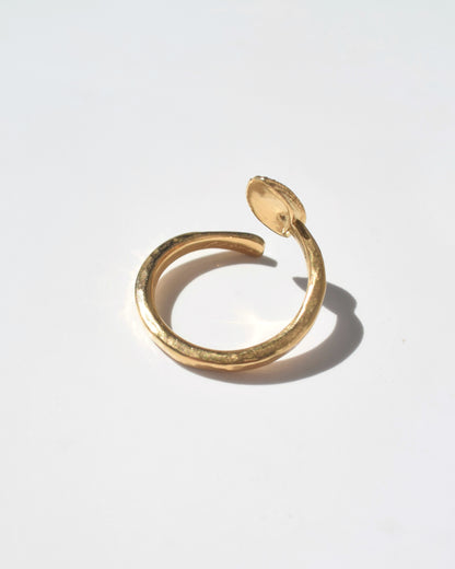 〈Cast of real ocean〉Ring -Gold-