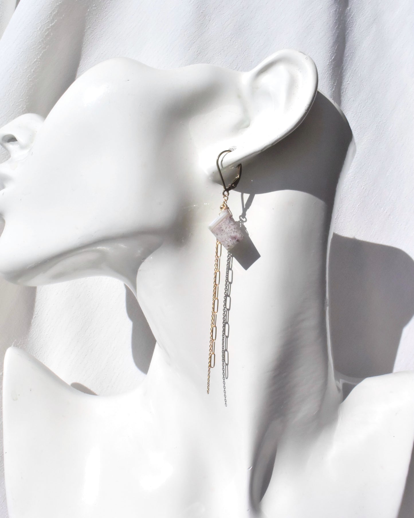 14KGF〈Agate〉Earrings