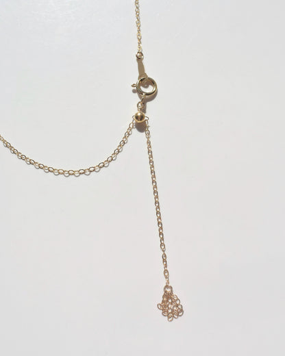 14KGF〈Floating Pearl-Necklace-〉Fresh water pearl