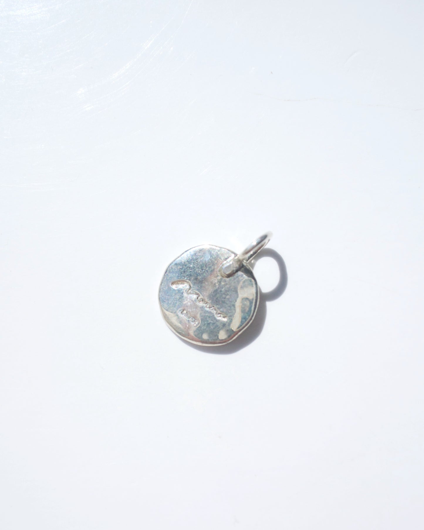 Silver〈Flower lei〉Coin charm-Silver-