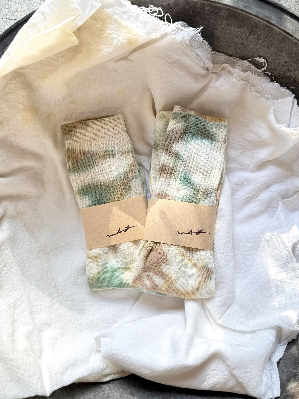 m4y.〈Cotton silk socks〉