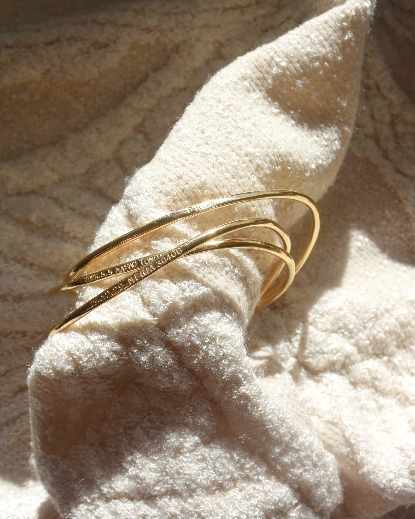 ［受注製作］K18pt&Brass〈Spell swells〉