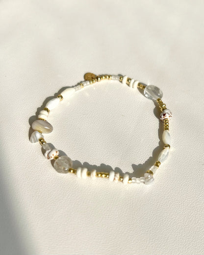 〈Rubber  bracelet〉Rutile quartz