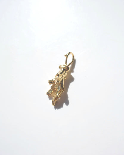 〈Cast of real ocean〉Coral-Gold-