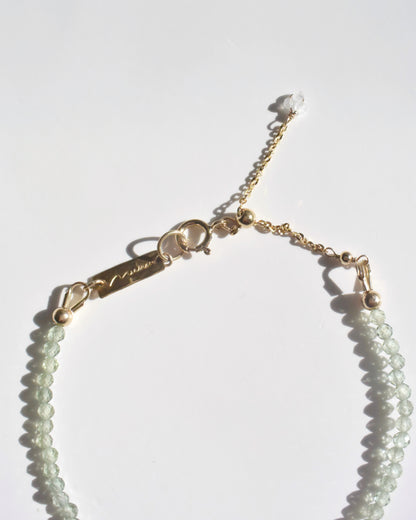 14KGF〈Green apatite〉Bracelet