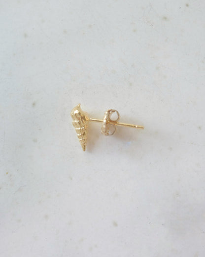K18pt〈Cast of real ocaen〉Stud earring | ピアス