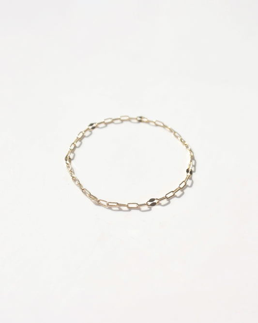 K10&K18〈Skin jewels-Chain ring-〉Lino