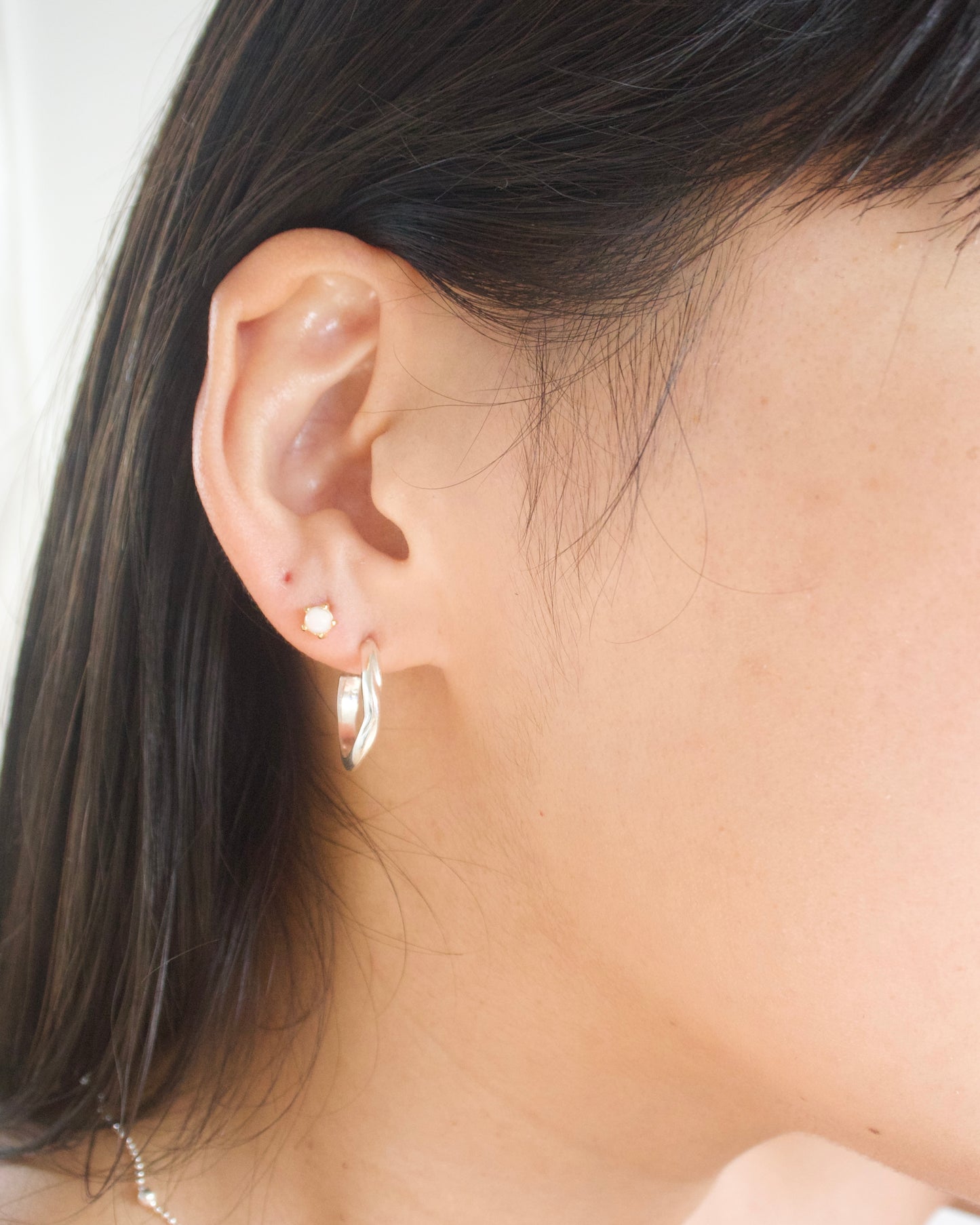 〈OPEN WATER〉Silver-Earrings-