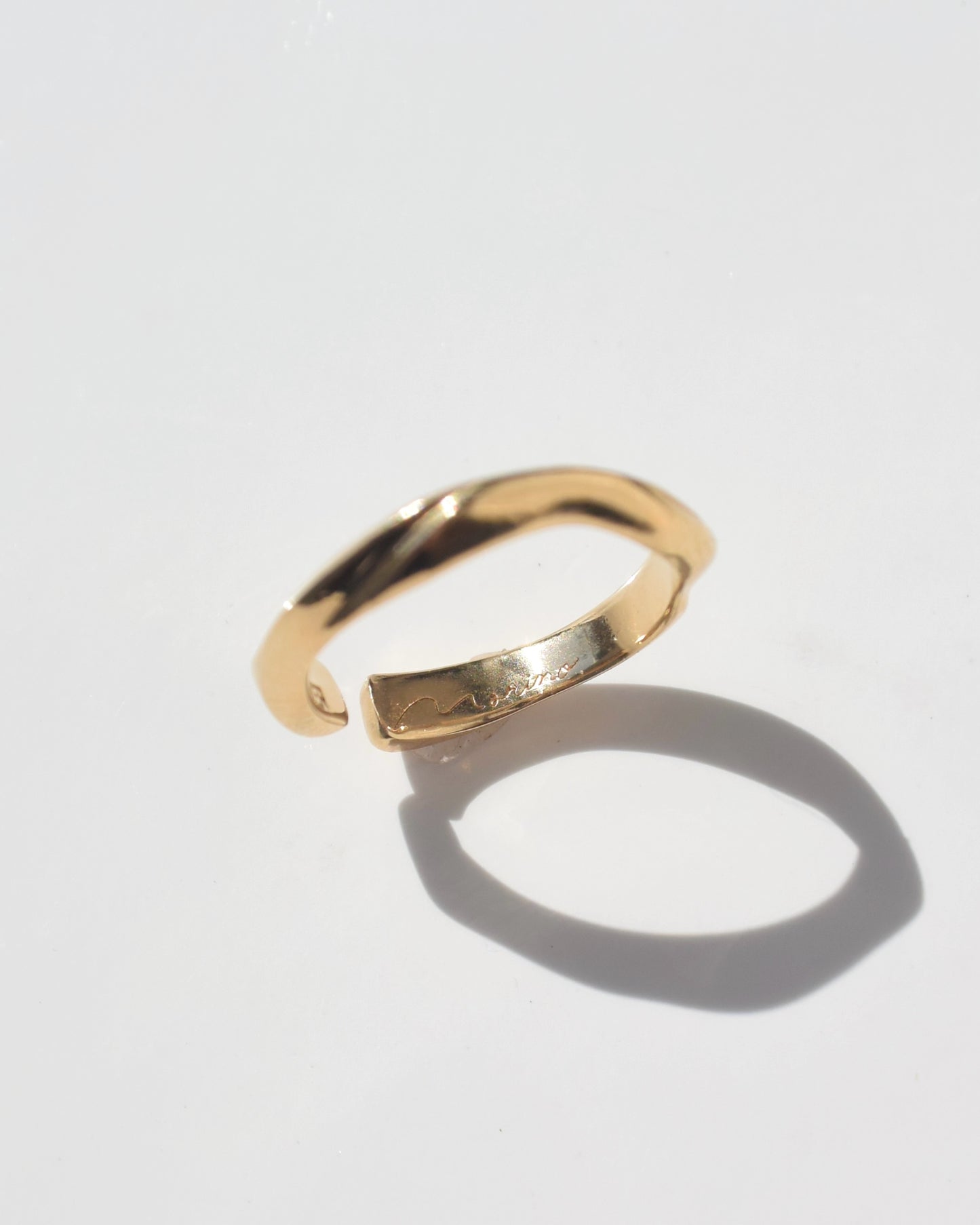 〈OPEN WATER〉Gold-Pinky ring-