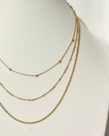 K18pt〈Star dust〉Necklace