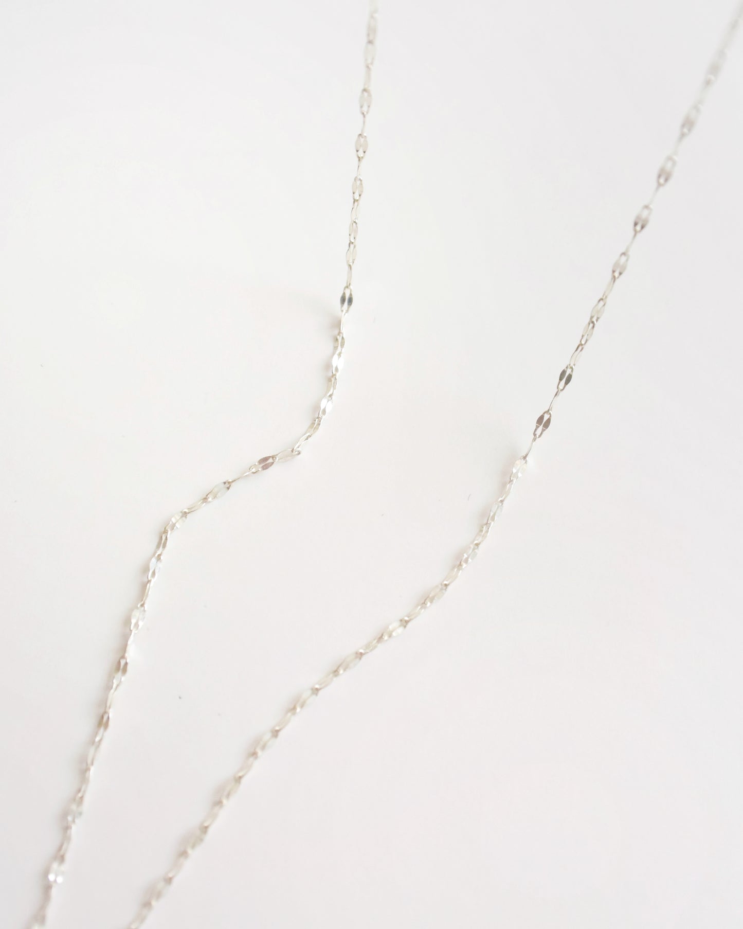 ［即納］Silver〈Flower lei coin necklace〉
