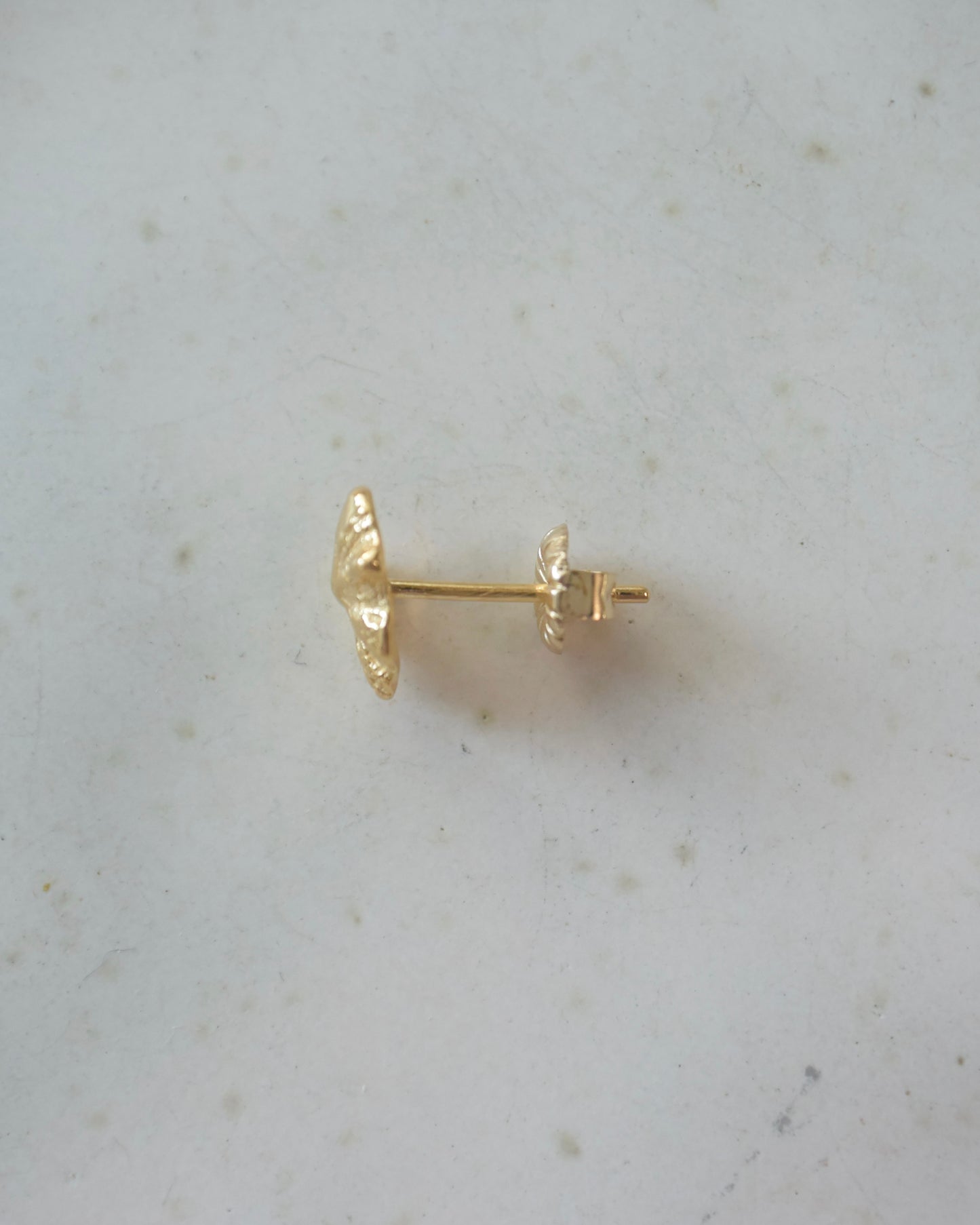 K18pt〈Cast of real ocean〉Stud earring｜ピアス