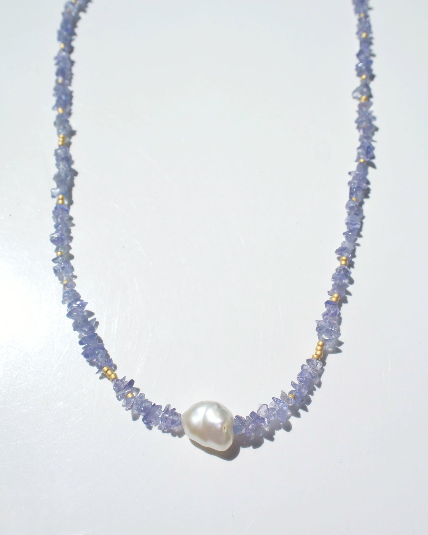 14KGF〈 Tanzanite Necklace〉