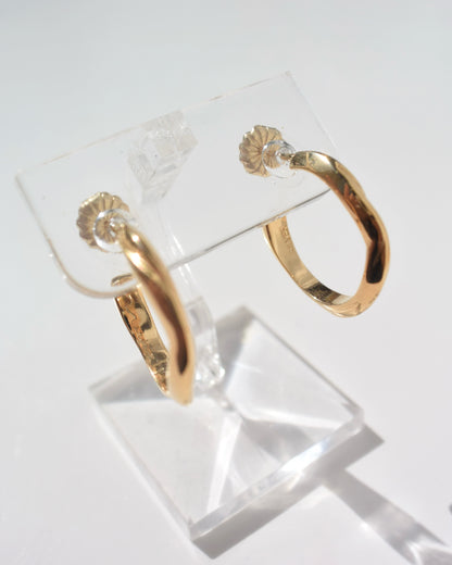 〈OPEN WATER〉Gold-Earrings-