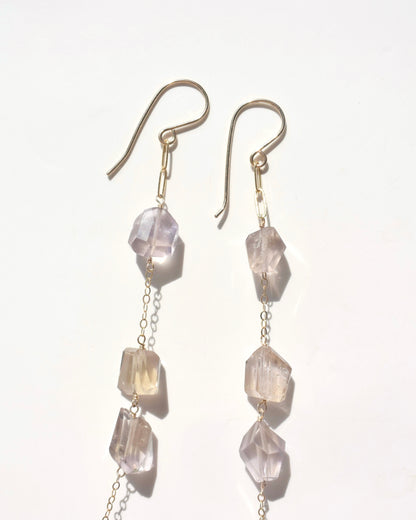14KGF〈Ametrine〉Earrings