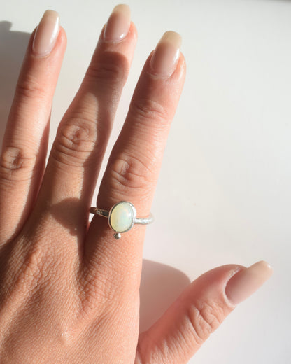 Silver  -Opal-