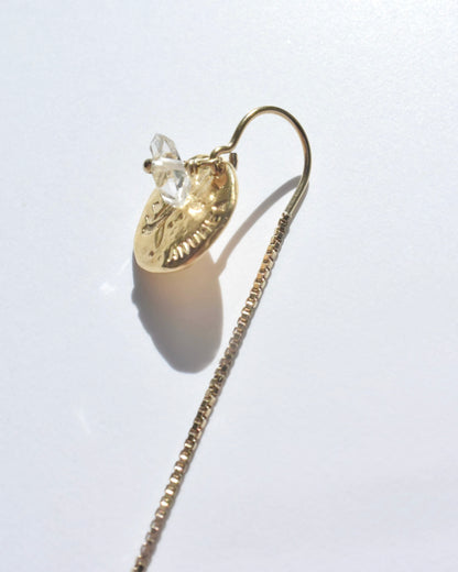 〈Flower lei coin〉Earrings