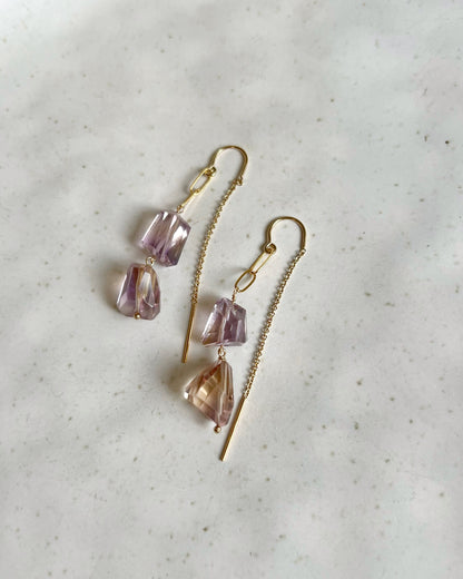 14KGF〈Ametrine〉Earrings