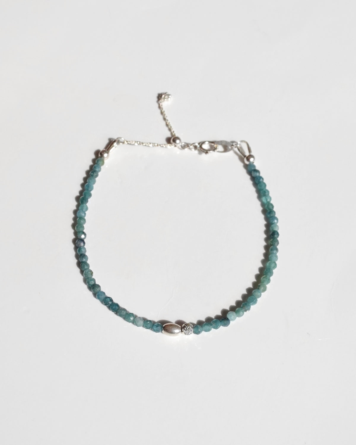 Silver〈Real to you-Bracelet-〉Blue tourmaline