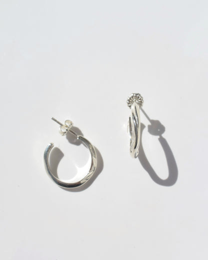 〈OPEN WATER〉Silver-Earrings-