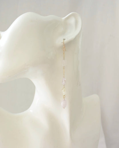 14KGF〈Kuntite〉Earrings