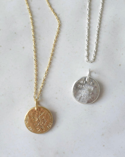 〈Inspired by Hoʻoponopono coin〉Charm&Necklace